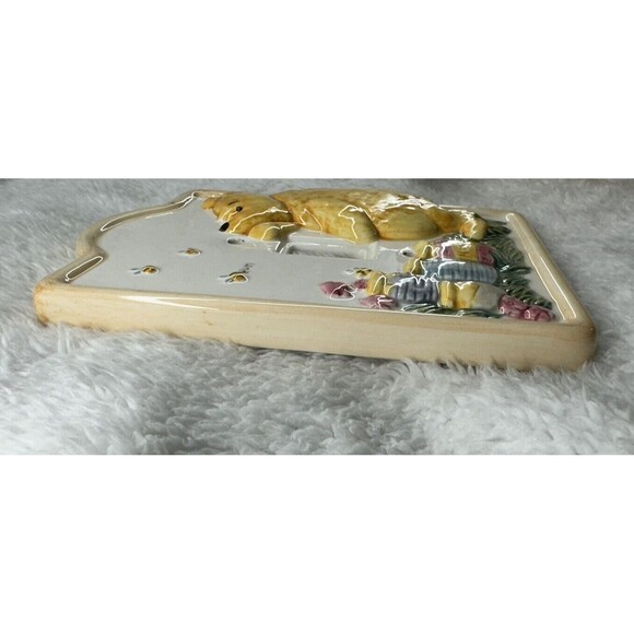 Disney By Charpente Classic Winnie the Pooh Ceramic Light Switch Plate - Picture 10 of 16